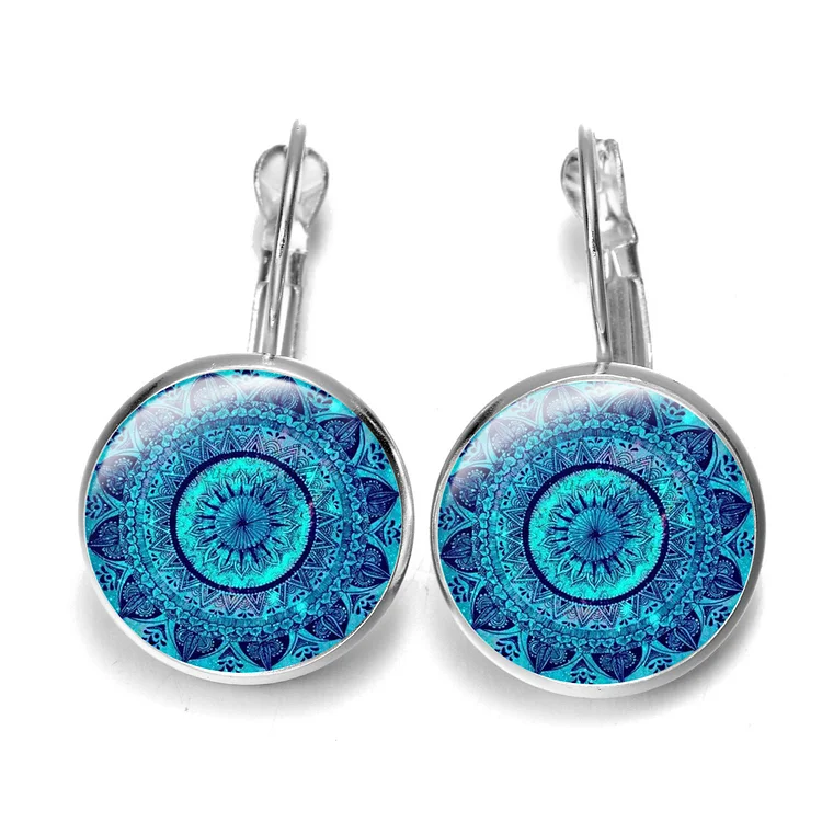 Mandala Dlower Earrings