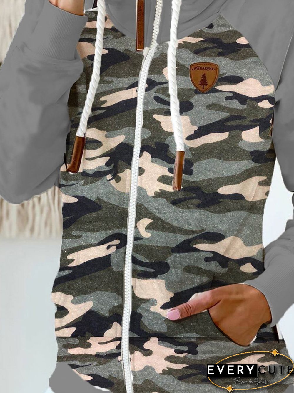 Gray Shift Long Sleeve Sweatshirt