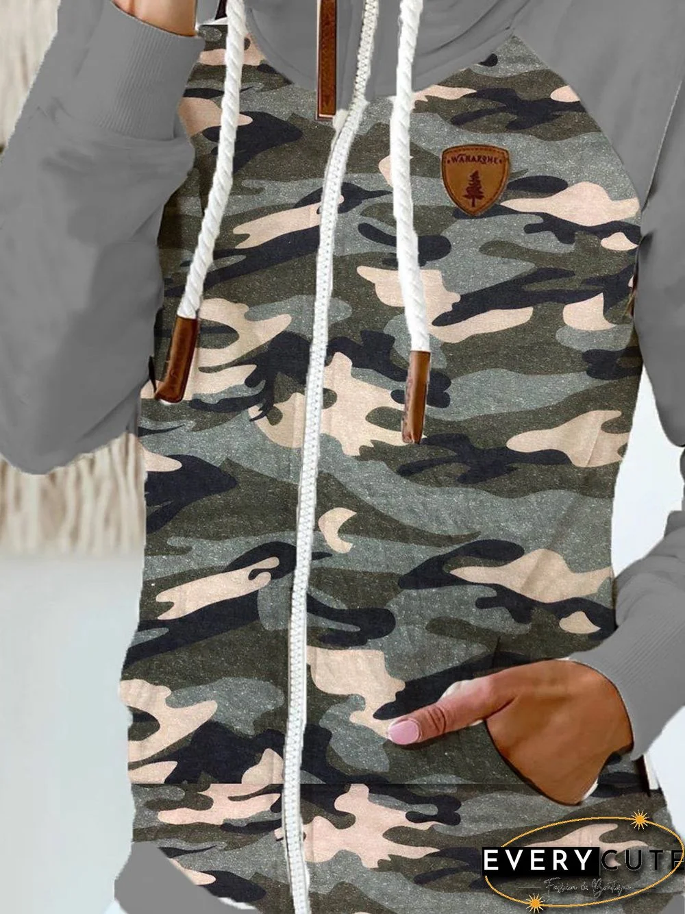 Gray Shift Long Sleeve Sweatshirt