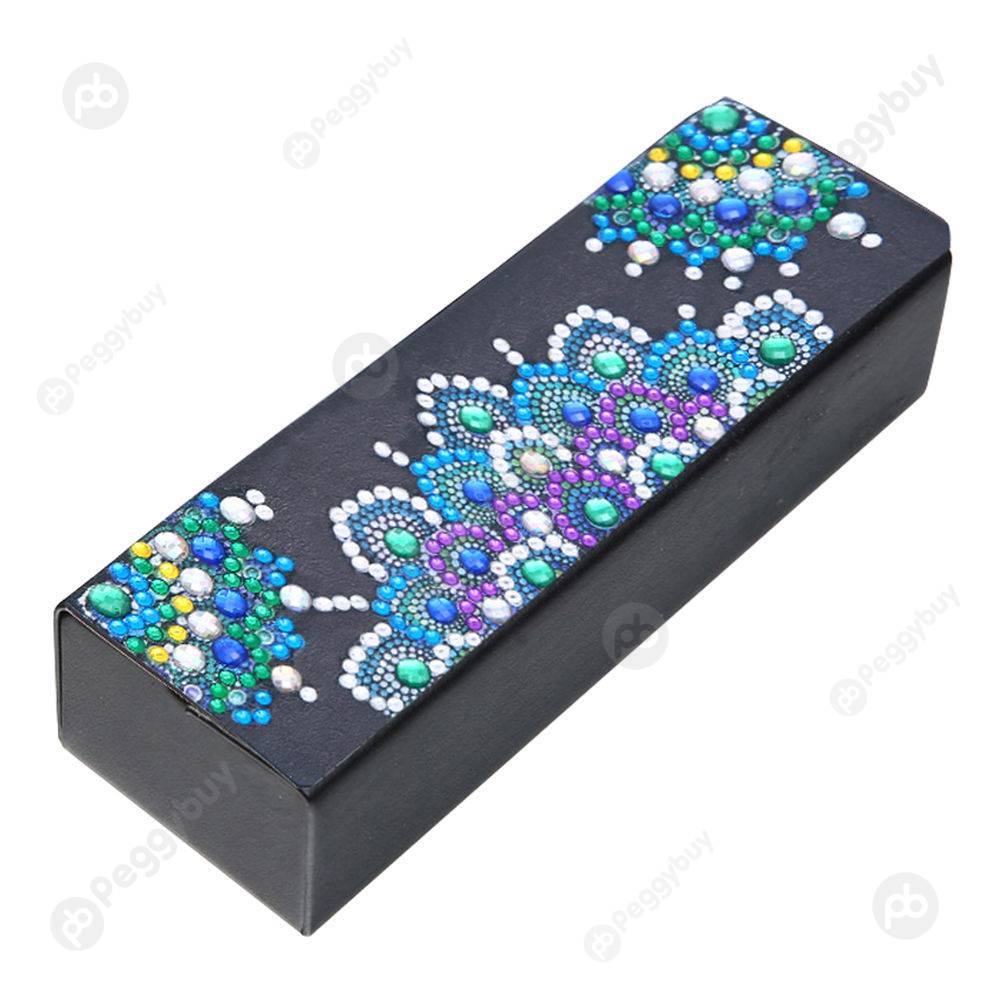 

Spceial Pattern-DIY Creative Diamond Glasses Storage Box, 501 Original