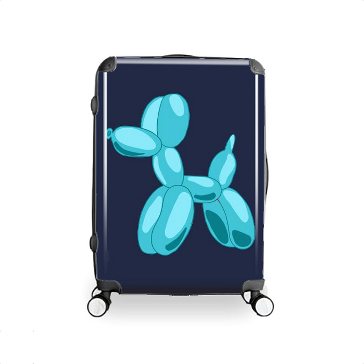 Blue Balloon In Poodle Shape, Poodle Hardside Luggage