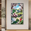 (45*75cm)Garden House - Full Square Drill Diamond Painting