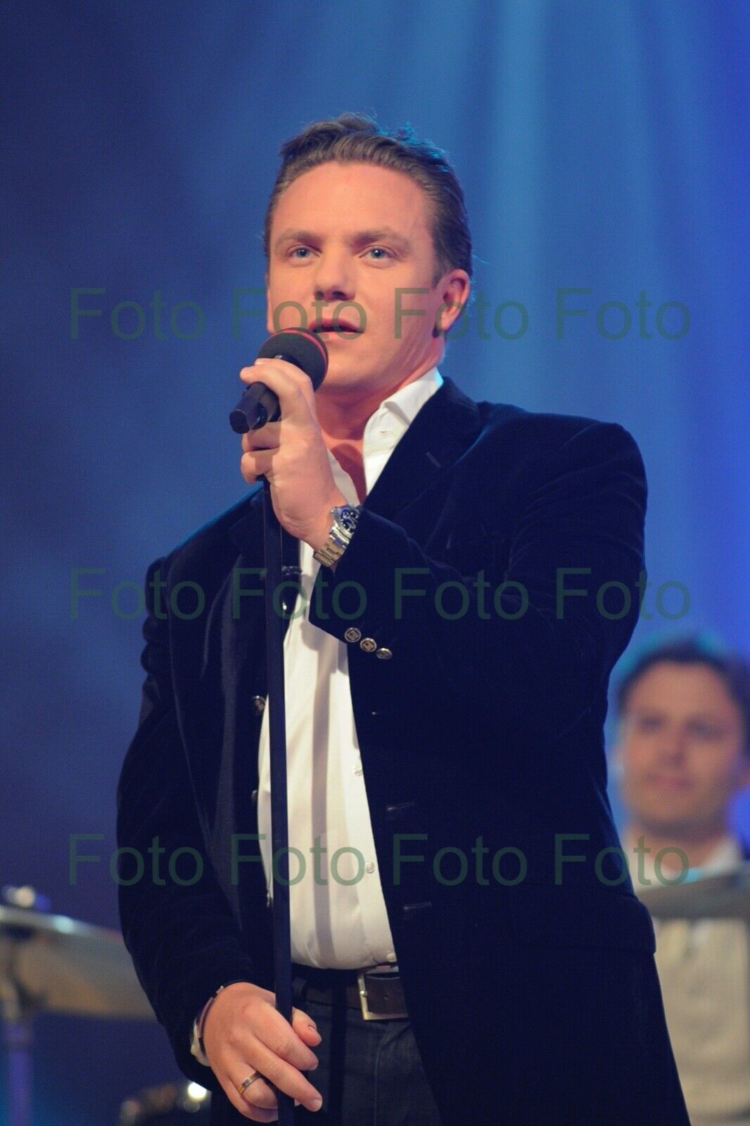 Stefan Mross Trumpet Player TV Music Photo Poster painting 20 X 30 CM Without Autograph (Be-2