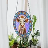 Suncatcher Cow Diamond Painting Hanging Pendants for Kid Adults DIY Craft