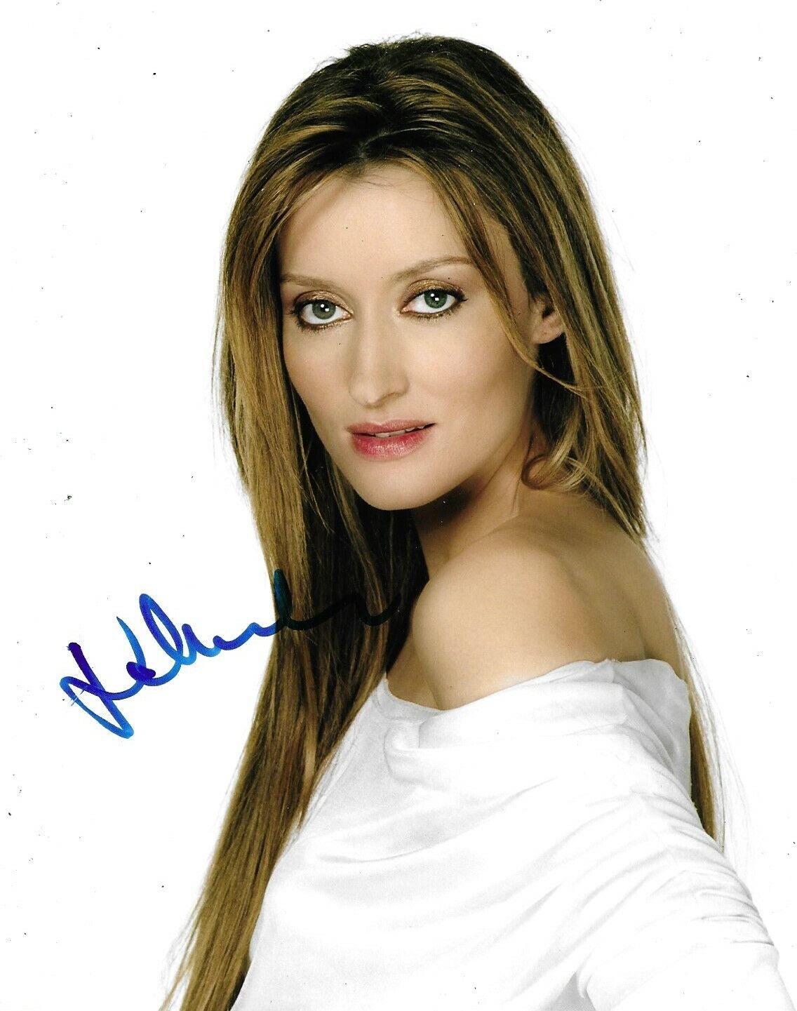 Natascha McElhone Signed 10x8 Photo Poster painting AFTAL