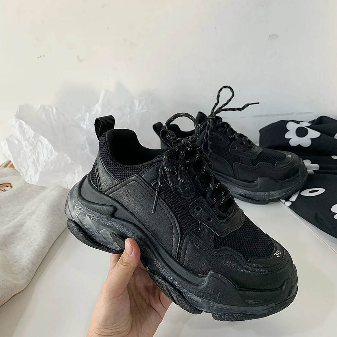 Blue Crystal Bottom Women Sport Shoes Outdoor Fashion Casual Chunky Sneakers Breathable Female Sneakers Brand Women's Trainers