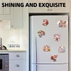 12PCS DIY Diamond Art Refrigerator Sticker Kits for Home Decor (Piglet)