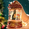 Christmas Carousel Music Box - Red - Bronze