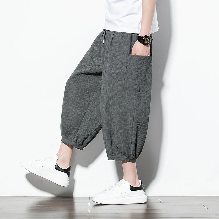 Men Pant Summer Stretch Casual Pants