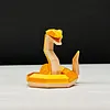 WEUP 3D Magnetic Snake-Shaped Puzzle Toy - Creative Educational Ornament