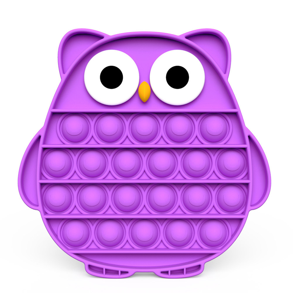 

Owl Purple - Pop It Fidget Toy, 501 Original