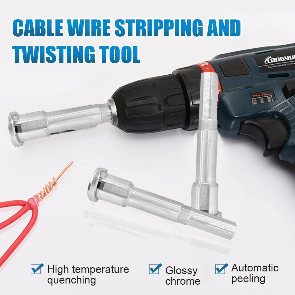 Cable Wire Stripping And Twisting Tool | 168DEAL