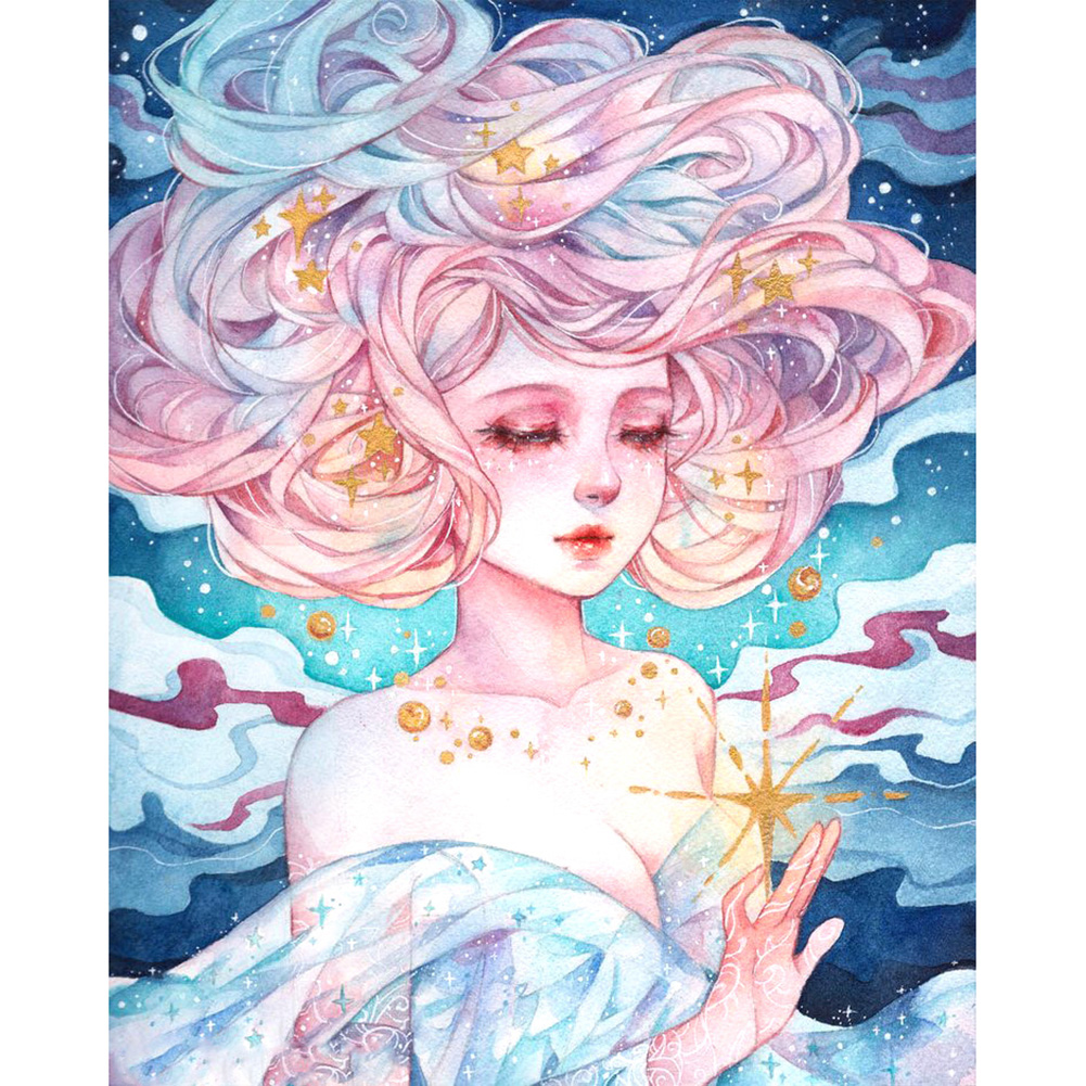 

Figure Girl-Round Drill Diamond Painting-40*50CM, 501 Original