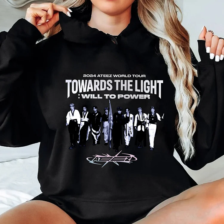 ATEEZ World Tour Towards the Light: Will to Power Concept Hoodie