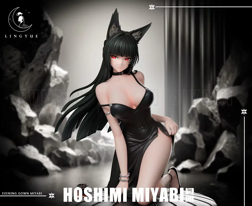 Ling Yue Studio - Hoshimi Miyabi Evening Gown Zenless Zone Zero 1