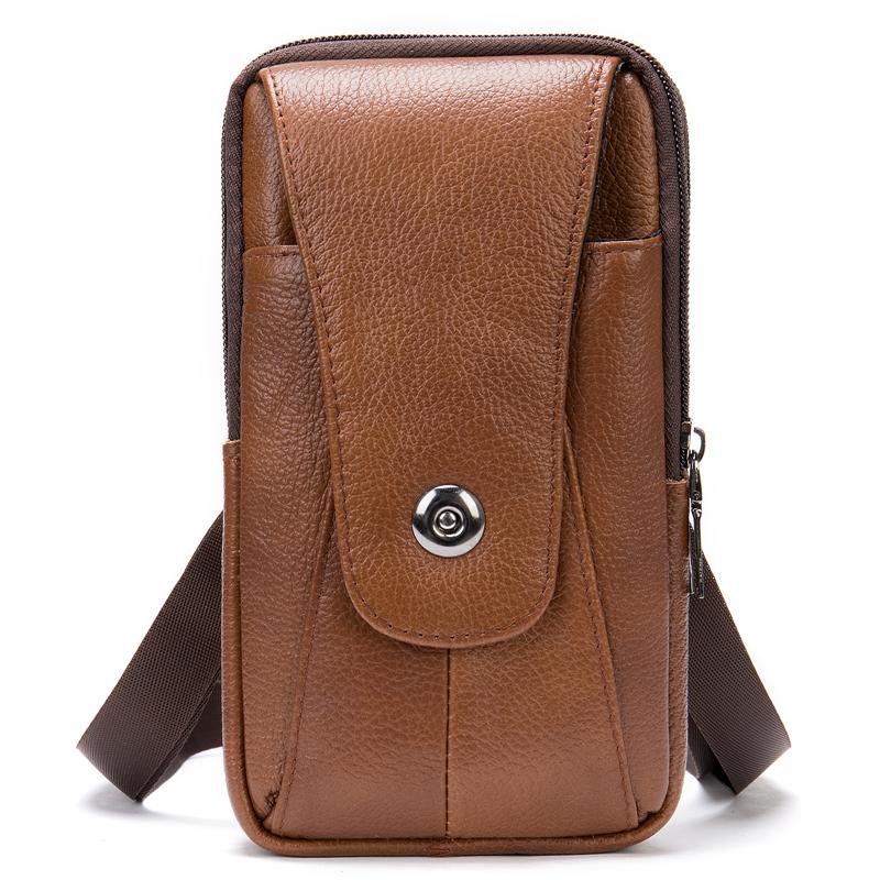 Mens Outdoor Vintage Durable Casual Belt Bags