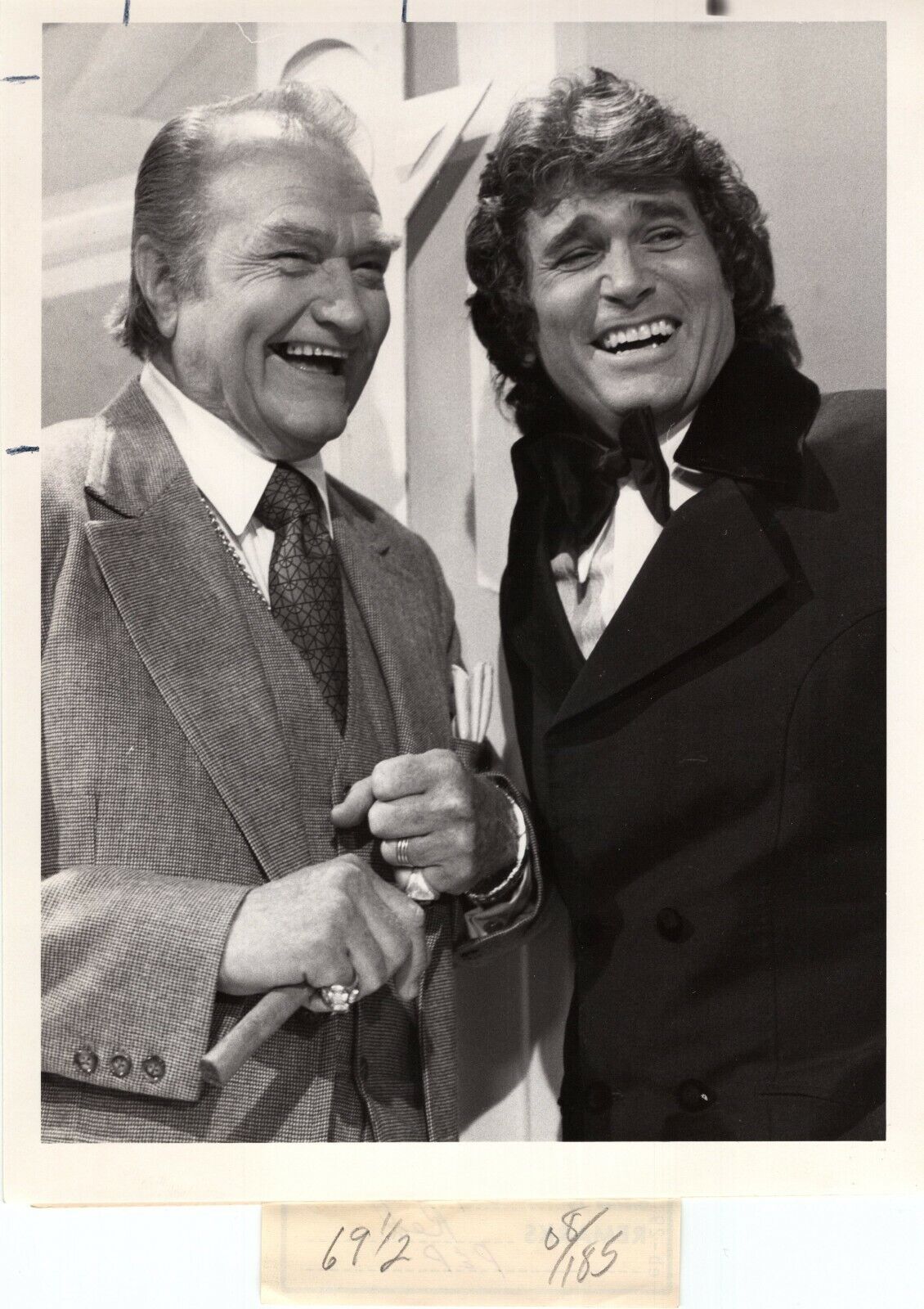 RED SKELTON MICHAEL LONDON Vintage 7x9 Promo Press News Photo Poster painting 1978