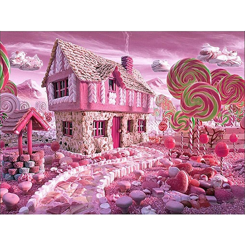 

Candy House - Round Drill Diamond Painting - 50*40CM, 501 Original