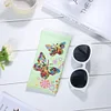 Diamond Painting-DIY Butterfly Glasses Storage Bags Pouches Waterproof