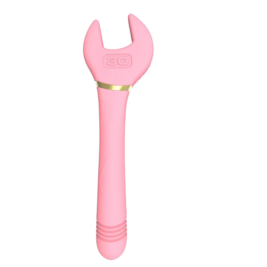 New Hammer Wrench Breast Clip Telescopic Machine Vibration Massage Wand Rosetoy Official