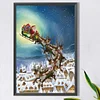 (40*60cm)Santa Claus - Full Round Drill Diamond Painting