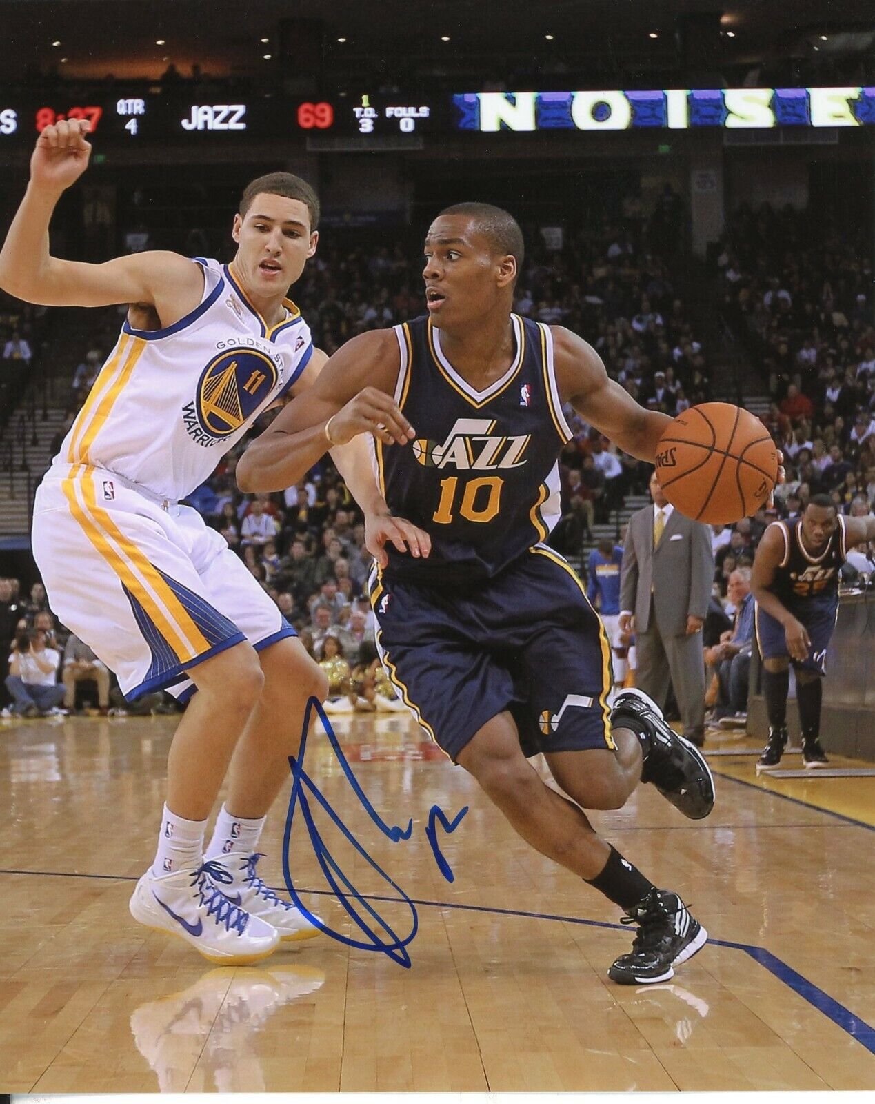 Alec Burks Autographed 8x10 Utah Jazz#S1360