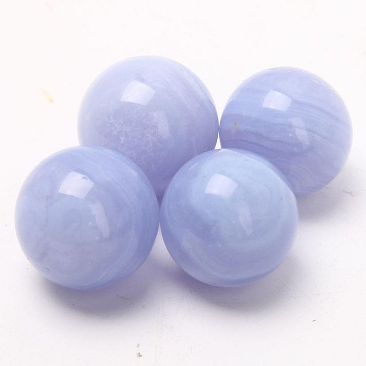 1” Blue Lace Agate Mini Sphere