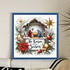 (US Local)Jesus-14CT Stamped Cross Stitch Kit(40x40cm)