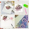 6Pcs Diamond Painting Bouquet Hat Diamond Painting Greeting Card for Friends