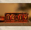 Cyberpunk Soviet IN12 Nixie Tube Glow Retro Nostalgic Electronic Clock Alarm Desktop Gift Creative Ornaments