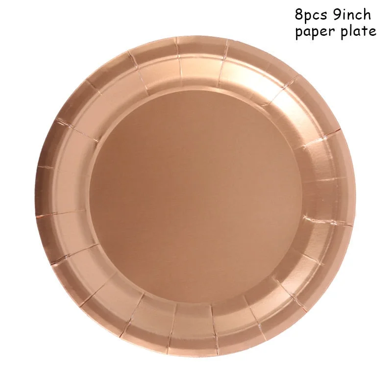 Rose Gold Birthday Party Balloons Set Happy Birthday Party Decoration Adult Foil Balloons Air Ballons Globos Supplies