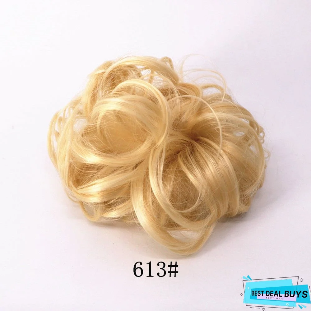 Wig Roll Female Rubber Band Chemical Fiber Hair Ring Contract