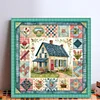 (Multi-Style) Colorful House-11CT Stamped Cross Stitch 50*50cm