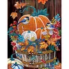 >SALE<Pumpkin Bird 5D DIY Diamond Painting Kits Special-shaped Partial Drill Wall Art
