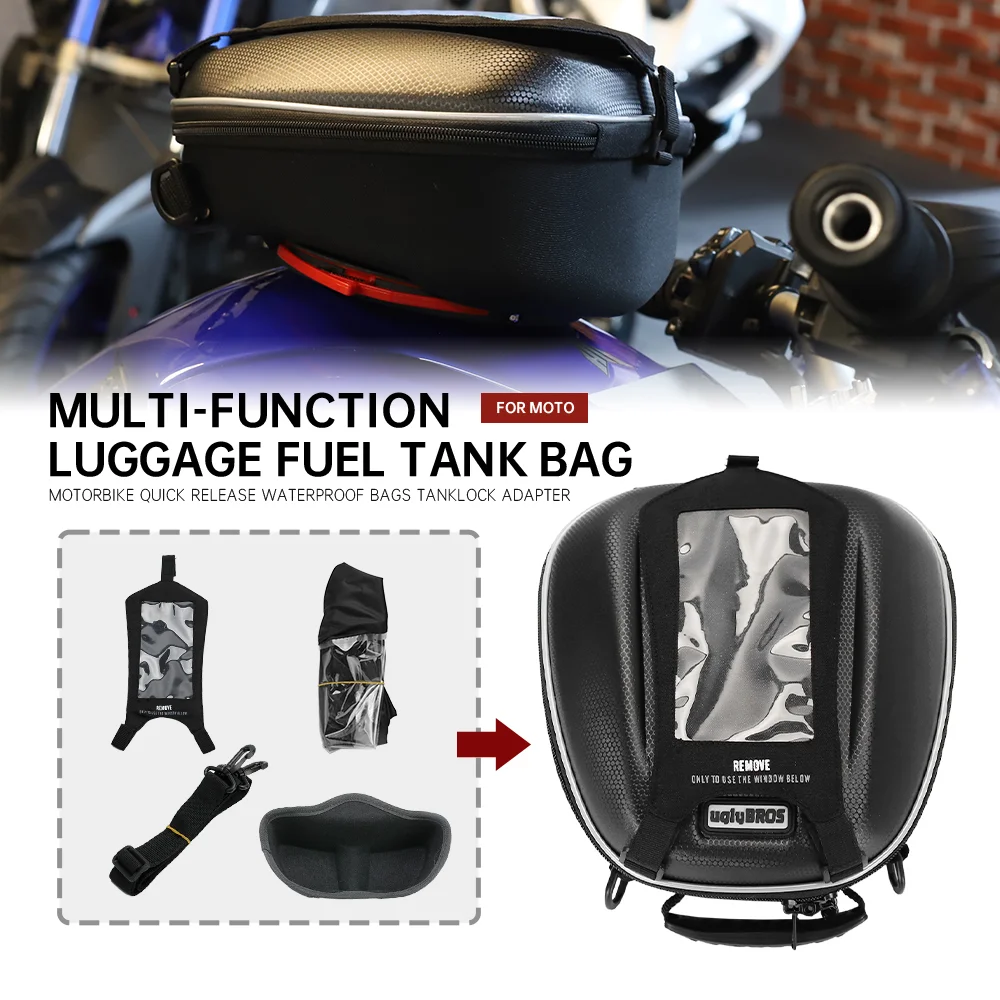 Motorcycle Tank Bag For BMW R1200GS LC R1250GS F900XR Waterproof Luggage Bag