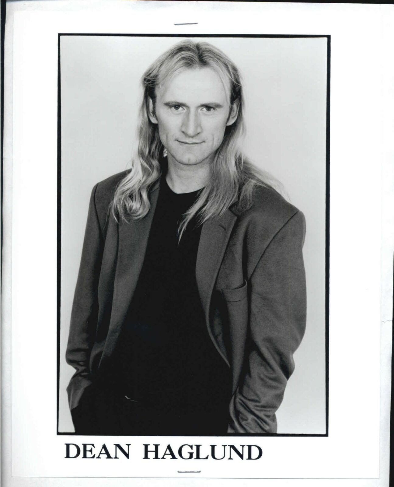 Dean Haglund - 8x10 Headshot Photo Poster painting w/ Resume - X-Files