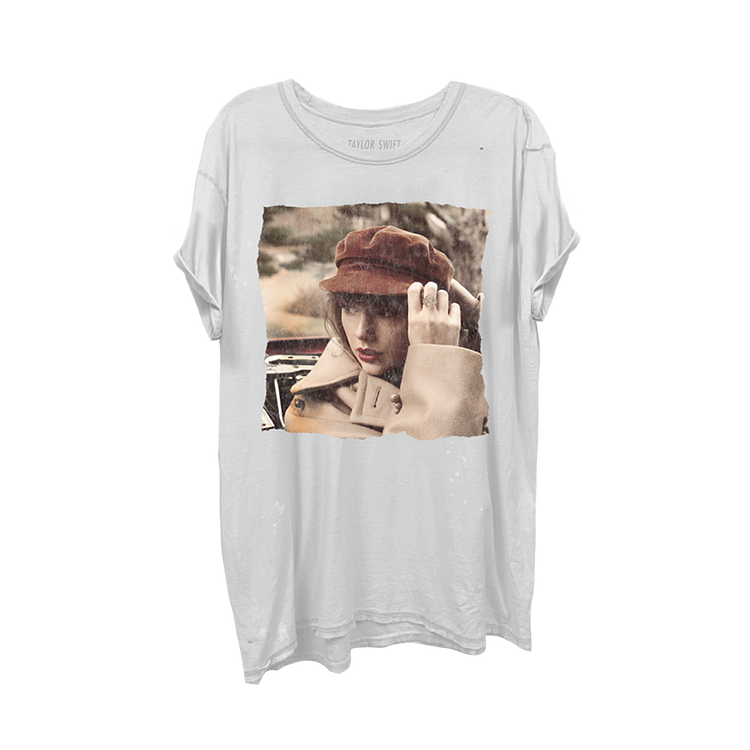 Taylor Swift Tee Album Cover White T-Shirt