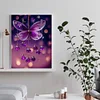 Diamond Painting-DIY Full Round Drill Butterfly Wind