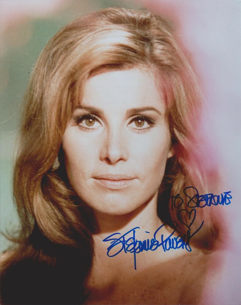 Stefanie Powers Original 8X10 Photo Poster painting #2 Signed In Person At Hollywood Show