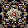 (US Local)4Pack Flower-Crystal Rhinestone Diamond Painting(30x30cm)