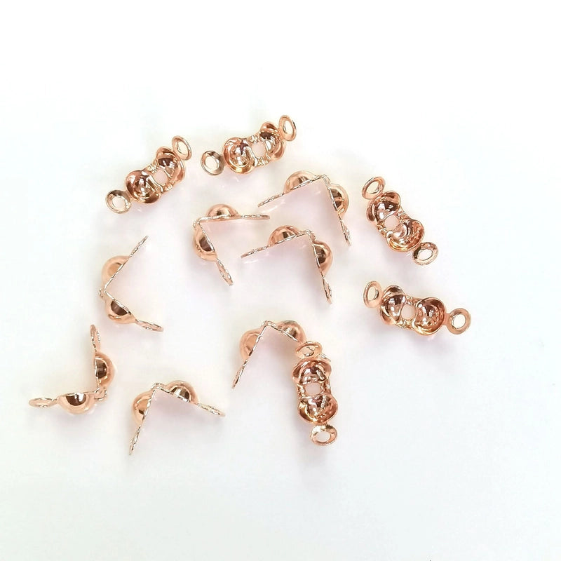 100 PCS/Package Copper Solid Color Jewelry Buckle