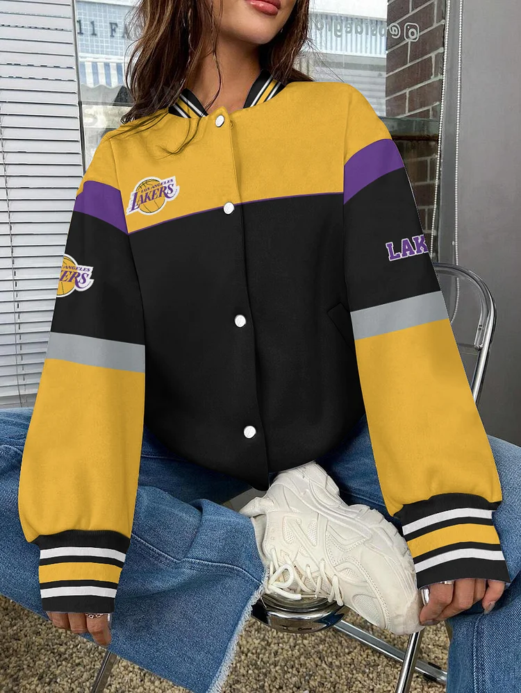 Los Angeles Lakers Limited Edition Full-Snap Casual Jacket