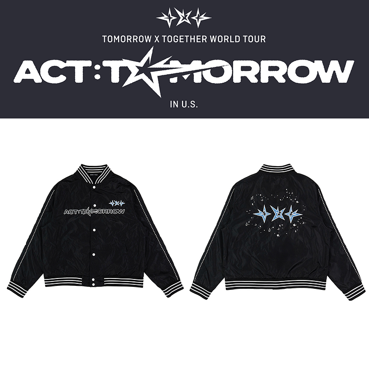 2025 Tomorrow x Together ACT Tomorrow IN US Varsity Jacket