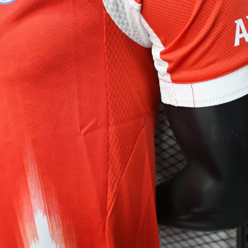 25/26 Bayern Munich Home Player Version Men Football T-Shirt Thai Quality