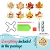 8PCS Diamond Painting Maple Leaf Coaster