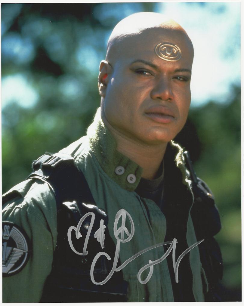 Christopher Judge - Stargate signed Photo Poster painting