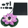 Lotus Shape Pond Decoration 2.5W Solar Powered Fountain Pump Bird Bath Fountains