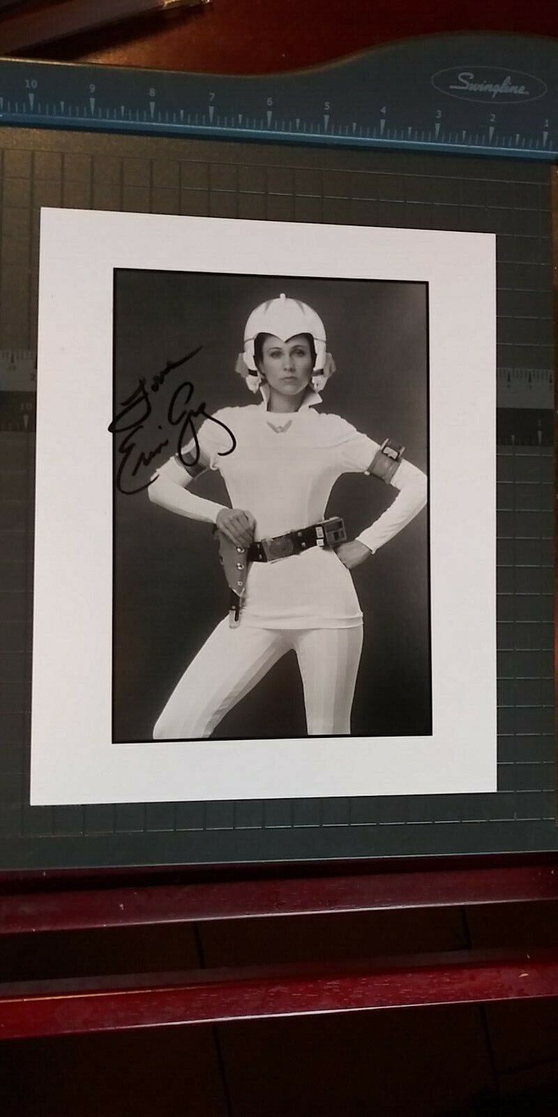 Erin Gray signed 8x10