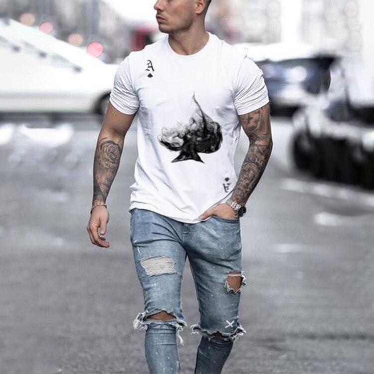 

Letters - 3D Printed Men T Shirt, Xxl, 501 Original