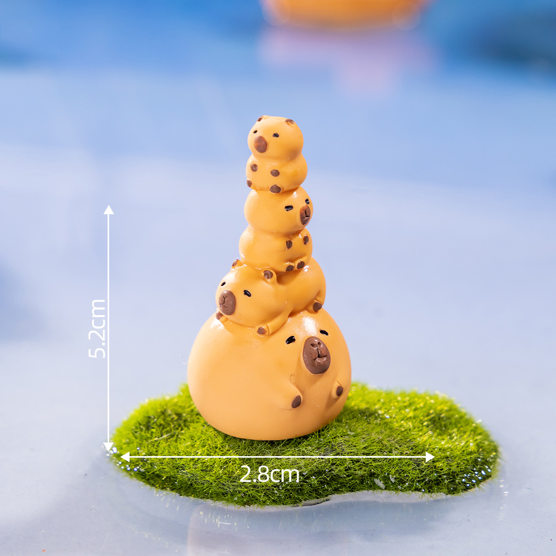 Mini Capybara DIY Charm Set